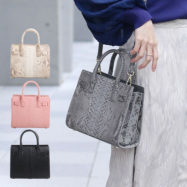 レディース-バッグ-パイソン｜パイソンバッグなら三京商会 本店