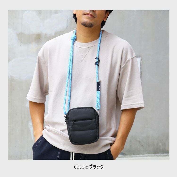 Mia Borsa 中綿ショルダーバッグ 選べるストラップ キルティング