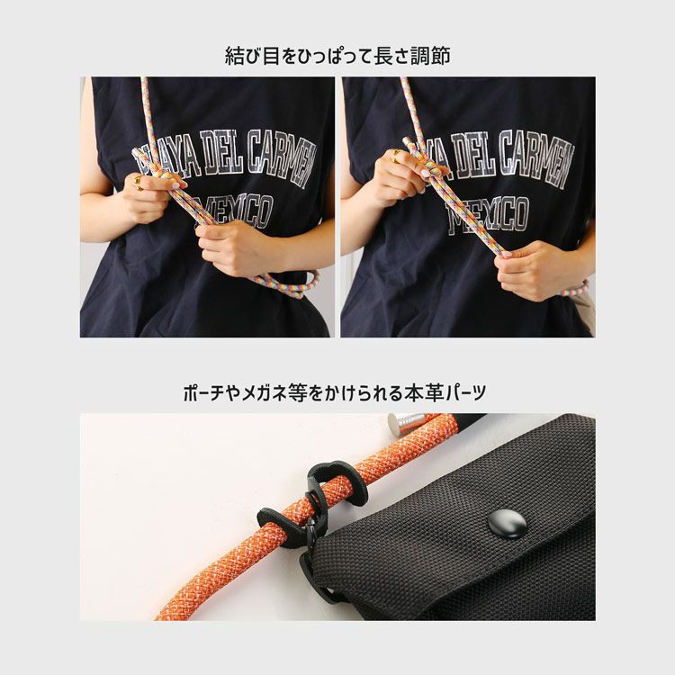 Mia Borsa サコッシュ メンズ ショルダーバッグ ナイロン 軽量 バッグ