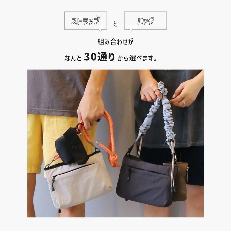 Mia Borsa ショルダーバッグ サコッシュ メンズ ナイロン 軽量 バッグ