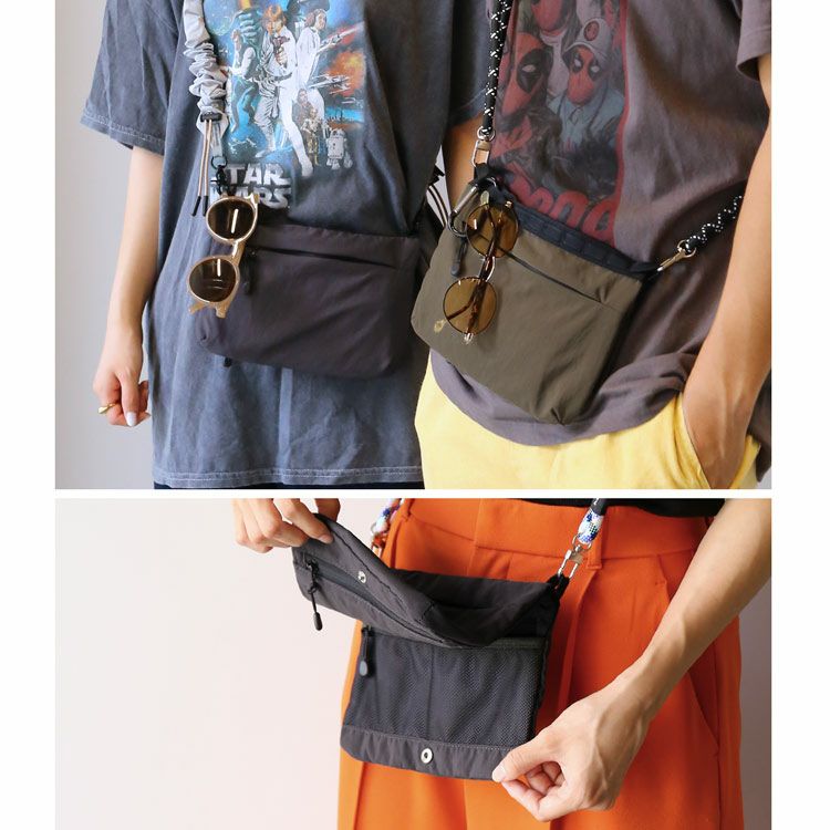 Mia Borsa ショルダーバッグ サコッシュ メンズ ナイロン 軽量 バッグ