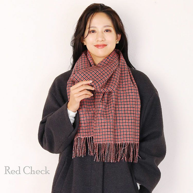 カシミヤ 100% チェック ストール レディース カシミヤストール 大判