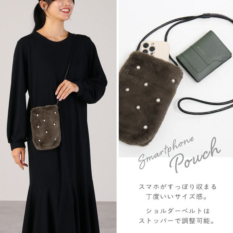 ファーバッグ【3点セット】レディース バッグ マフラー ファー
