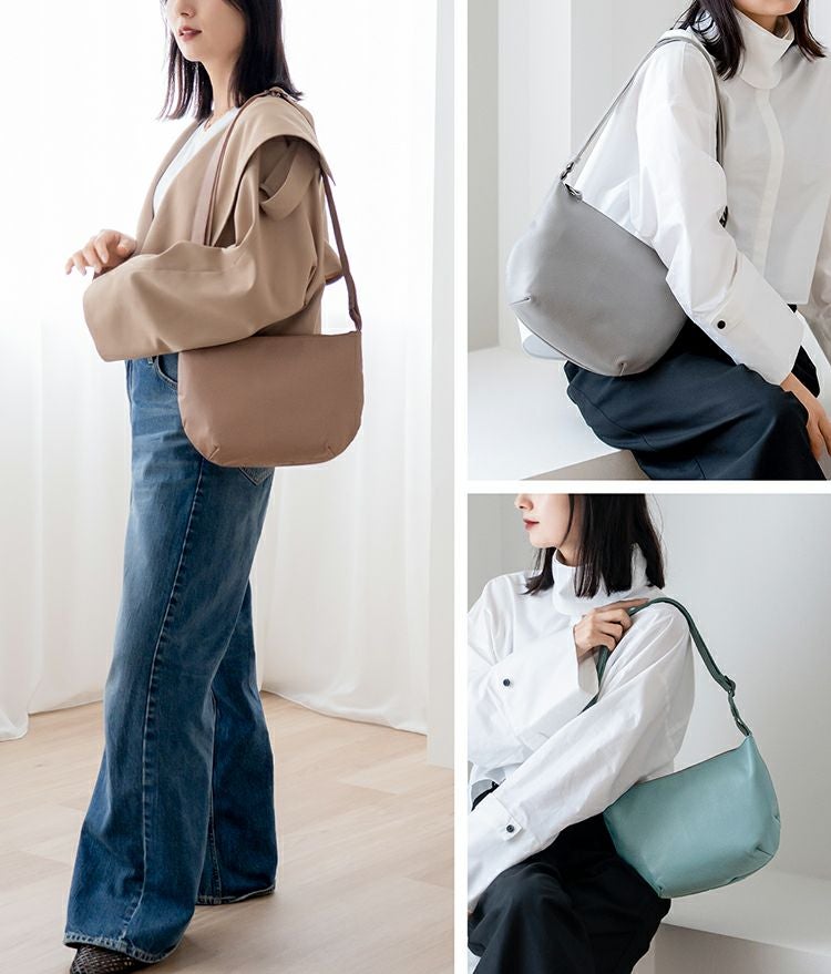 Jamale 防水レザー ショルダーバッグ 日本製 Jamale 防水レザー ショルダーバッグ 日本製