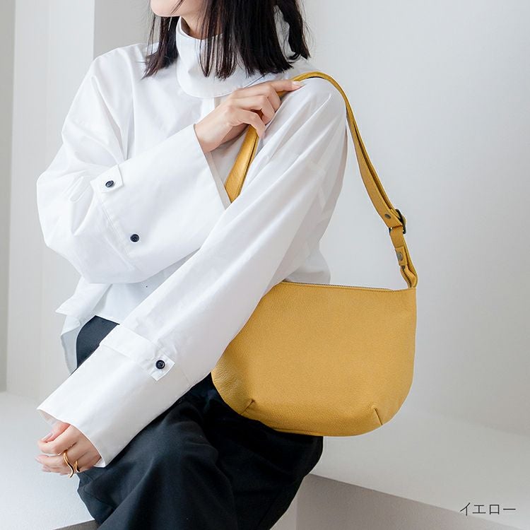 Jamale 防水レザー ショルダーバッグ 日本製