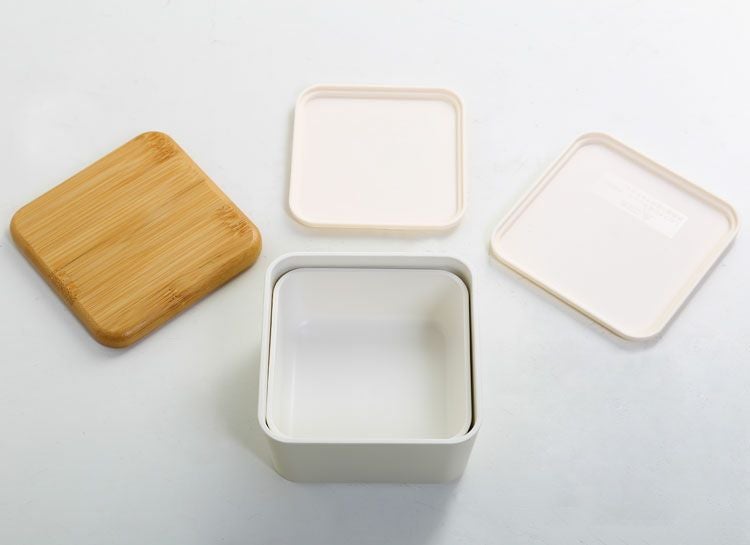 弁当箱 ネスト ランチボックス 竹蓋 スクエアタイプ 弁当箱 四角【名