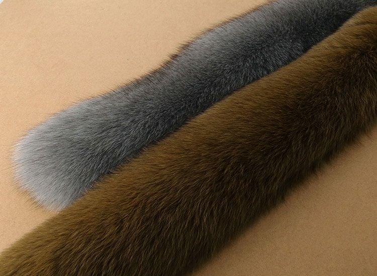 ファー マフラー レディース フォックス ブルーフォックス 毛皮 ファー