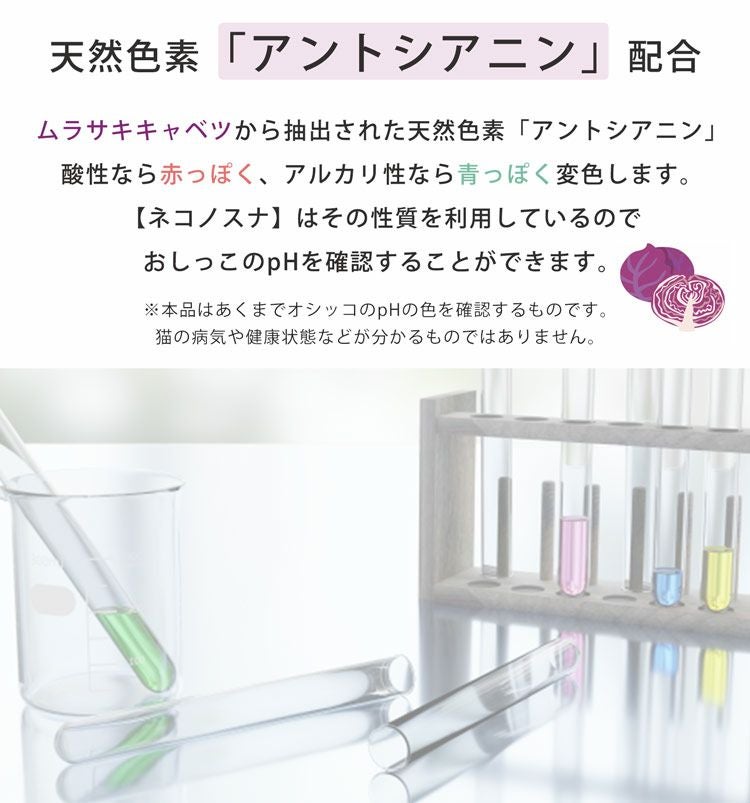 猫砂健康チェックおから天然素材phおしっこチェック流せる