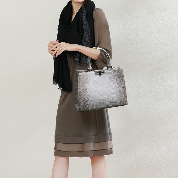 ヒマラヤスモールクロコダイル2wayトートバッグ