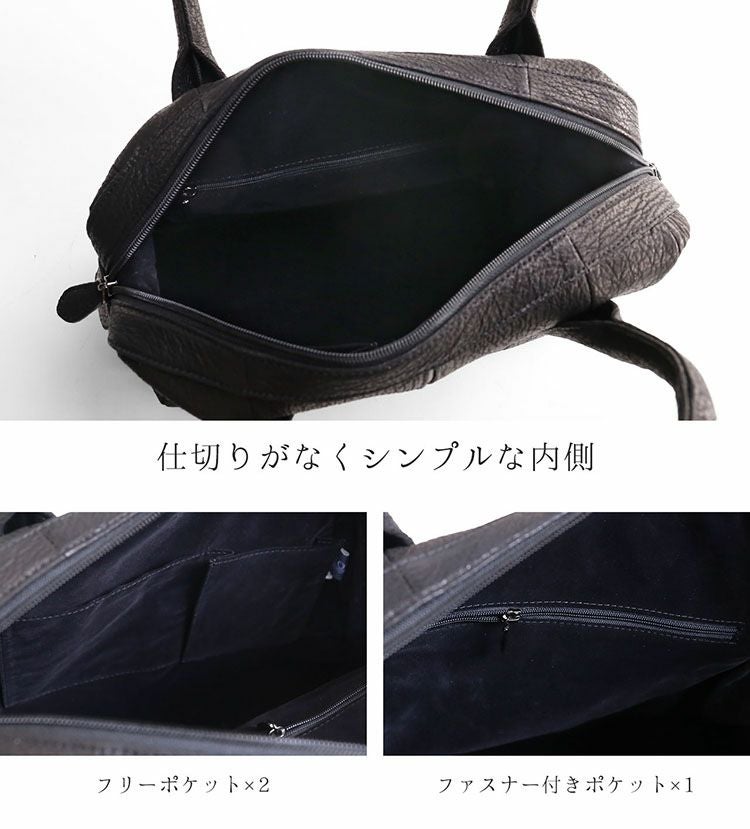フォーマルバッグ 黒 レディース ハンドバッグ 本革 シャーク レザー