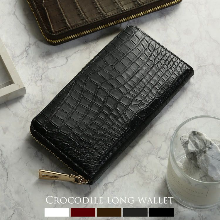 レディース-クロコダイル-長財布｜クロコダイル長財布なら三京商会 本店