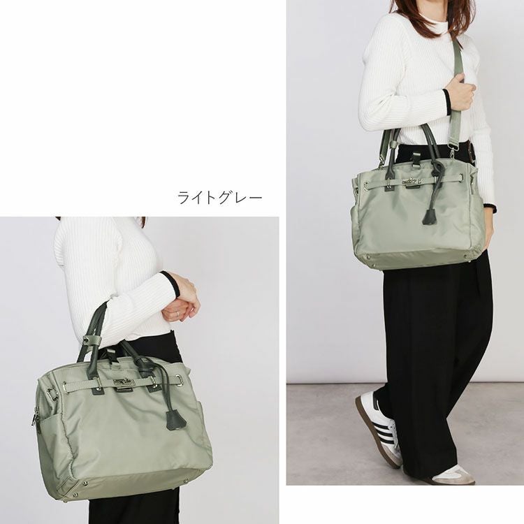 バッグレディース4wayハンドバッグナイロンA4PC収納