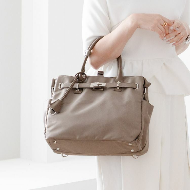 ナイロン 4wayバッグ A4 PC収納 キャリーオンバッグ 多機能 収納