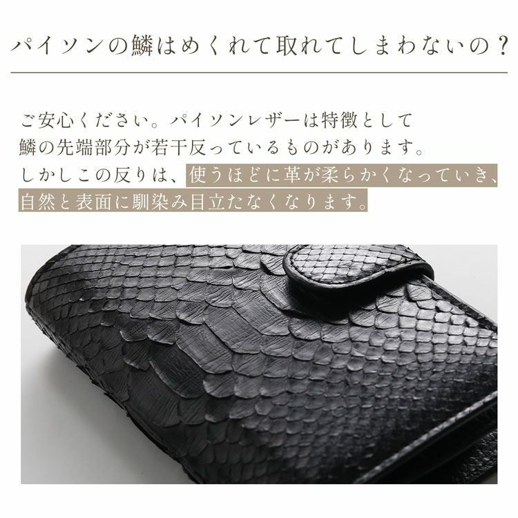パイソン財布