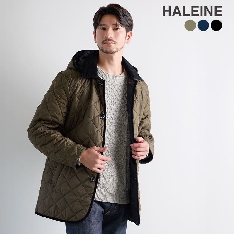 中綿ダウンコート メンズ キルティングコート