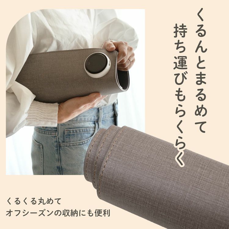 ぽかぽか デスクマットヒーター プレミアムタイプ 冷え対策 手元 自動