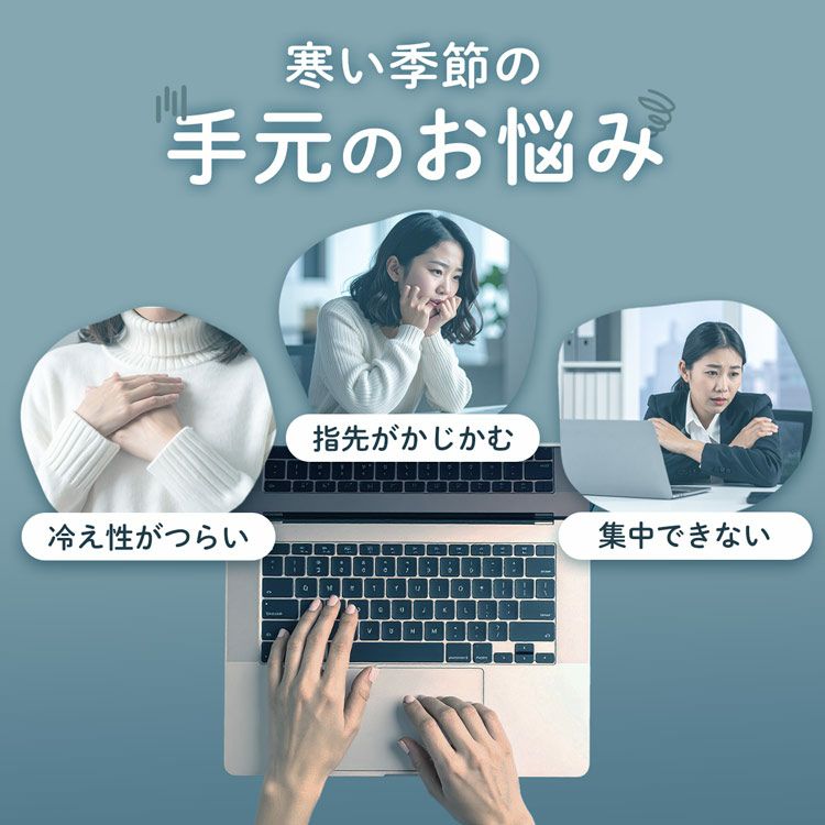 ぽかぽか デスクマットヒーター レギュラータイプ 冷え対策 手元 自動OFF