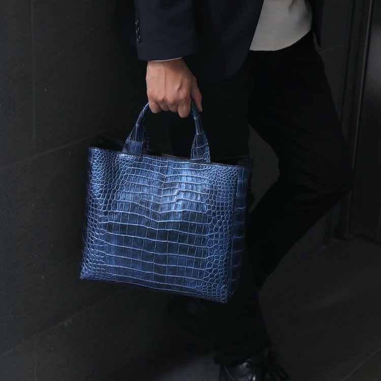 クロコダイル日本製トートバッグ