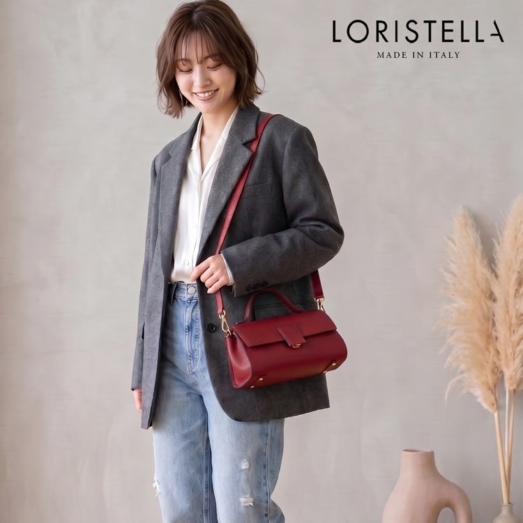 ハンドバッグレディースバッグブランドLORISTELLAロリステッラ2wayショルダー(07000708r)