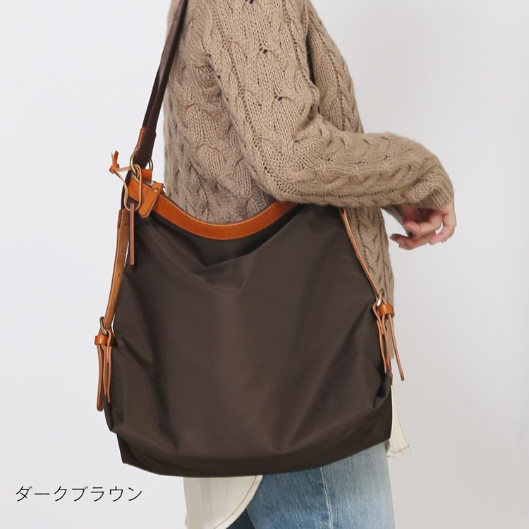 2way ナイロン リュック レディース 本革 日本製