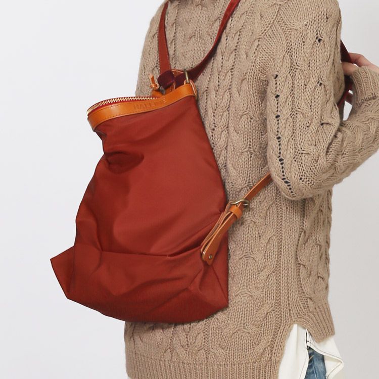 2way ナイロン リュック レディース 本革 日本製