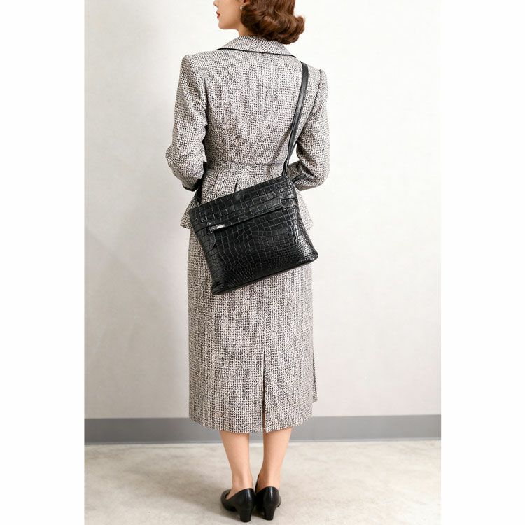 ナイルクロコダイルショルダーバッグ