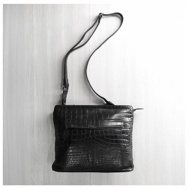 ナイルクロコダイルショルダーバッグ