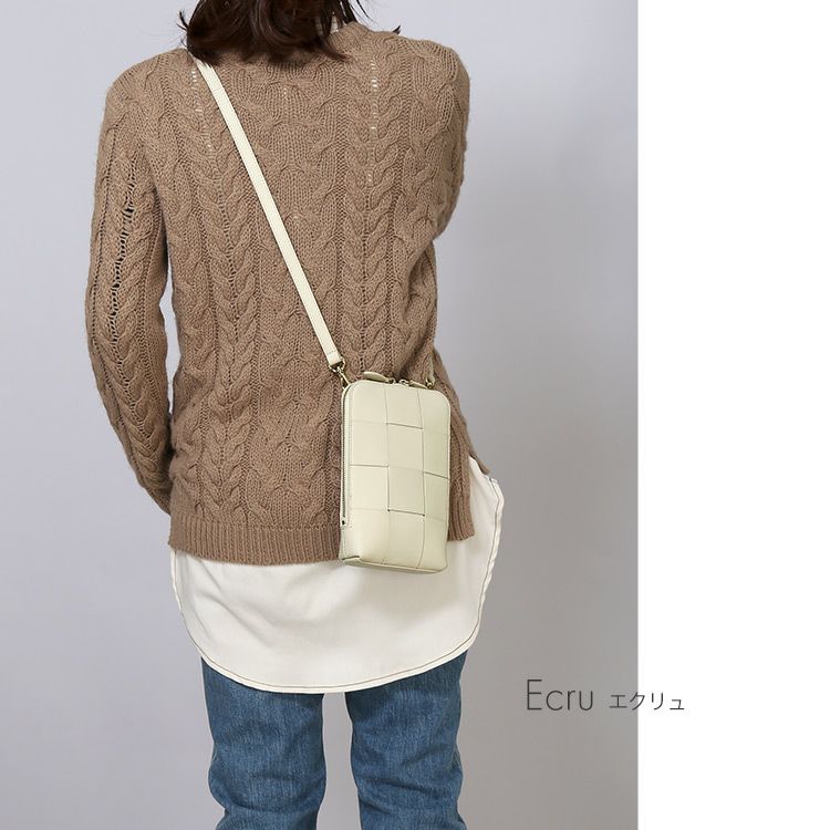 スマホポーチスマホショルダーレディースショルダーバッグ本革(07000677r)