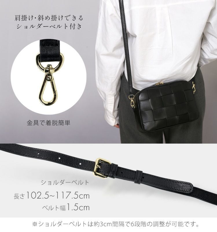 ショルダーバッグ レディース 本革 ブランド 2way レザーバッグ 革