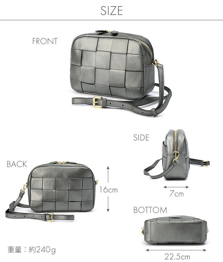 ショルダーバッグレディース本革ブランド2wayレザーバッグ革斜め掛け(07000678r)