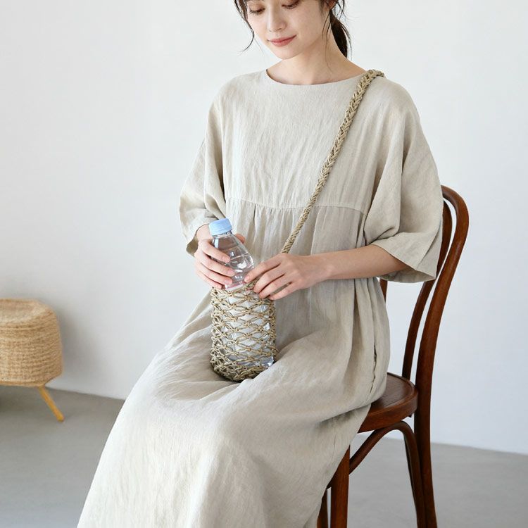 ボトルホルダー 天然素材 水草 斜めかけバッグ 小物入れバッグ おでかけバッグ