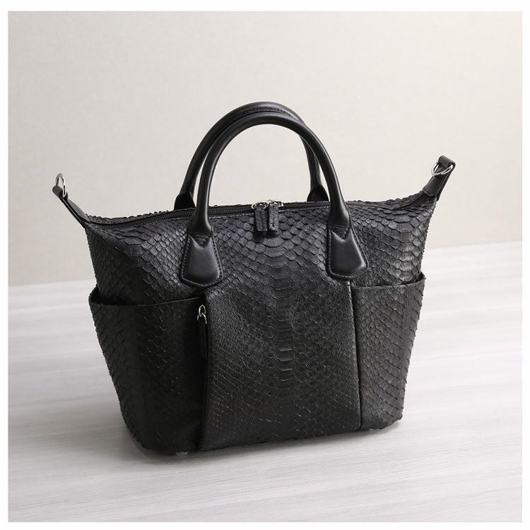 ダイヤモンドパイソン2wayハンドバッグ