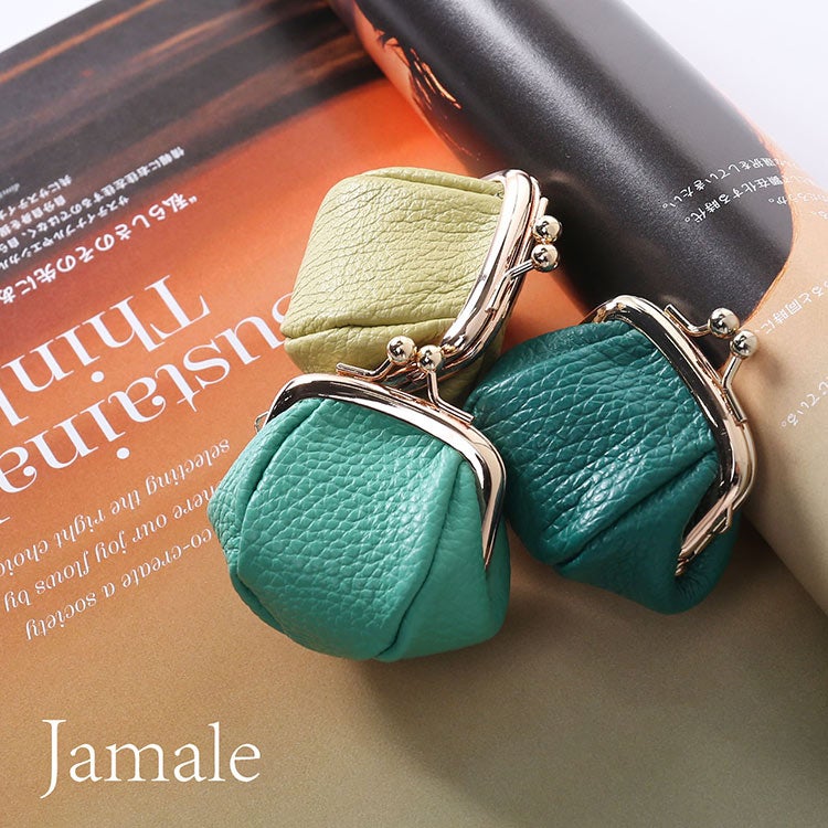 小銭入れがま口ガマ口コインケース本革牛革小物入れミニポーチイタリアンレザーシュリンク日本製【ネコポスで送料無料】(07000700r)