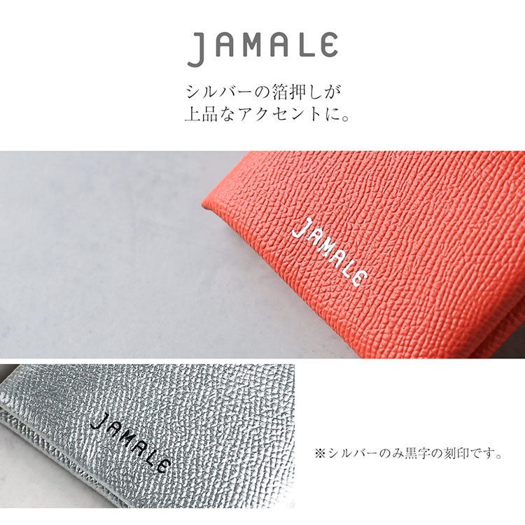 おしゃれなシルバー箔押しコインケース