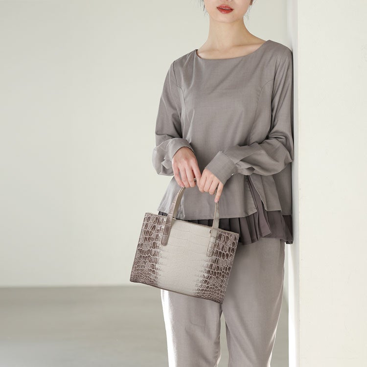 ヒマラヤクロコダイル2wayハンドバッグ