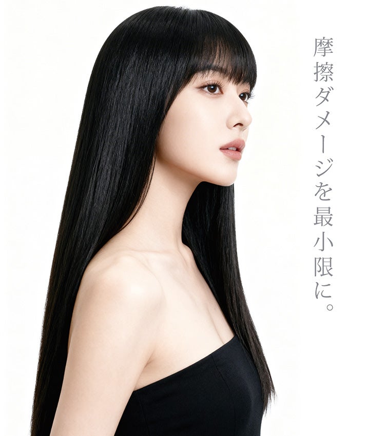 シルク100％ヘアゴムシュシュ3本セット6Aランク高級シルク結び跡が残りにくい(09000724-3setr)
