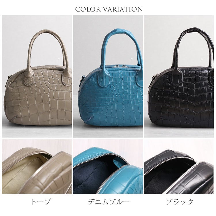 美品・最高峰HCP社！　ナイルクロコダイル　2WAY ミニバッグ ナイルクロコダイル ミニバッグ 2WAYバッグ ミニボストン 型 4FA