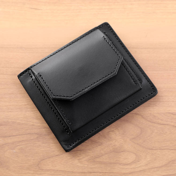 名入れ 別途購入で可能】Jamale [ジャマレ] 薄型 コンパクト財布 ヌメ