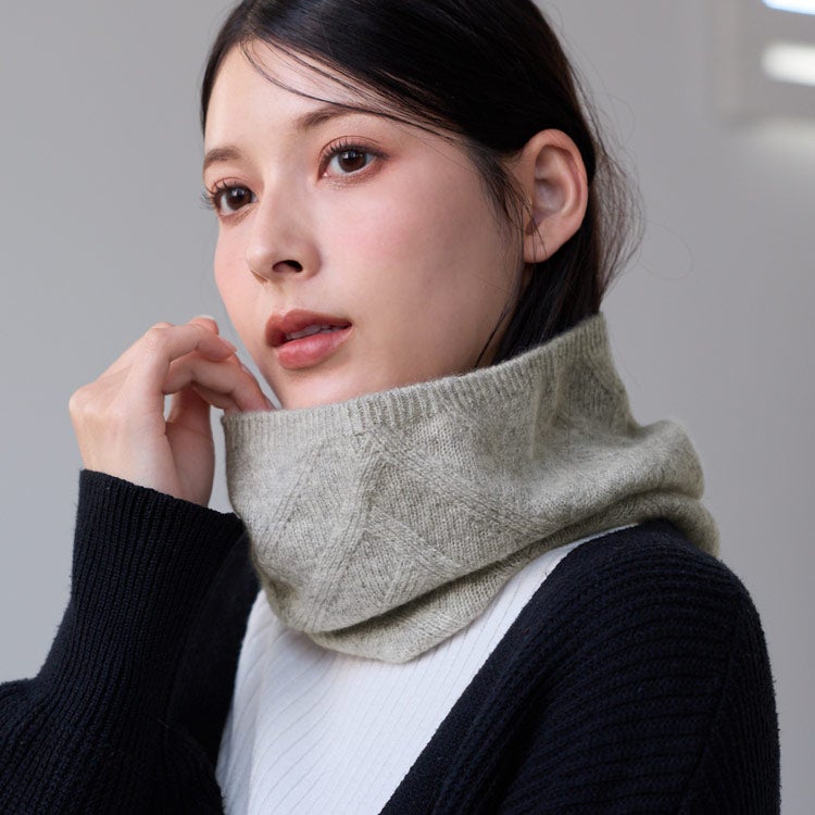 スヌード レディース カシミヤ 100% カシミヤスヌード ニットスヌード